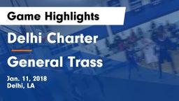 Delhi Charter  vs General Trass Game Highlights - Jan. 11, 2018