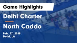 Delhi Charter  vs North Caddo  Game Highlights - Feb. 27, 2018