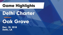 Delhi Charter  vs Oak Grove  Game Highlights - Dec. 10, 2018