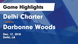 Delhi Charter  vs Darbonne Woods Game Highlights - Dec. 17, 2018