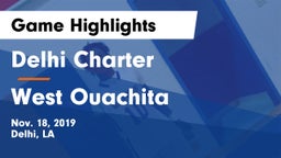 Delhi Charter  vs West Ouachita  Game Highlights - Nov. 18, 2019