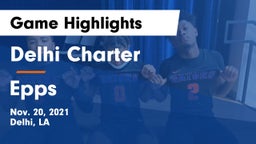 Delhi Charter  vs Epps Game Highlights - Nov. 20, 2021