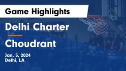 Delhi Charter  vs Choudrant  Game Highlights - Jan. 5, 2024