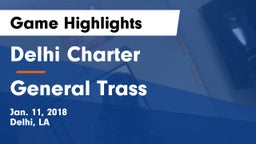 Delhi Charter  vs General Trass Game Highlights - Jan. 11, 2018