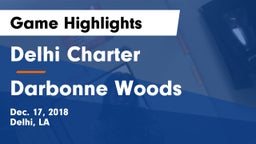 Delhi Charter  vs Darbonne Woods Game Highlights - Dec. 17, 2018