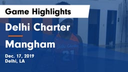 Delhi Charter  vs Mangham Game Highlights - Dec. 17, 2019