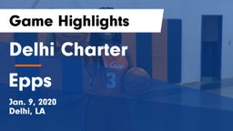 Delhi Charter  vs Epps Game Highlights - Jan. 9, 2020