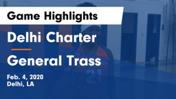 Delhi Charter  vs General Trass Game Highlights - Feb. 4, 2020