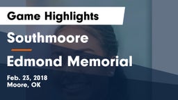 Southmoore  vs Edmond Memorial Game Highlights - Feb. 23, 2018
