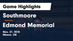 Southmoore  vs Edmond Memorial  Game Highlights - Nov. 27, 2018