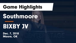 Southmoore  vs BIXBY JV Game Highlights - Dec. 7, 2018