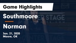Southmoore  vs Norman Game Highlights - Jan. 21, 2020