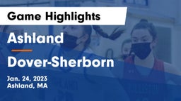 Ashland  vs Dover-Sherborn  Game Highlights - Jan. 24, 2023