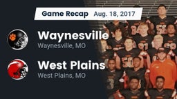 Recap: Waynesville  vs. West Plains  2017