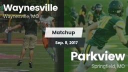 Matchup: Waynesville High Sch vs. Parkview  2017