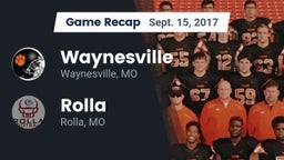 Recap: Waynesville  vs. Rolla  2017