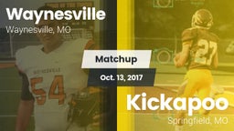 Matchup: Waynesville High Sch vs. Kickapoo  2017