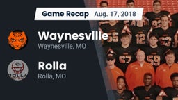 Recap: Waynesville  vs. Rolla  2018