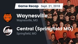Recap: Waynesville  vs. Central  (Springfield MO) 2018