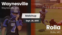 Matchup: Waynesville High Sch vs. Rolla  2018
