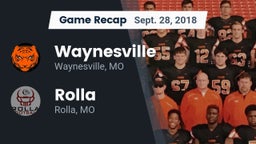 Recap: Waynesville  vs. Rolla  2018