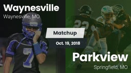 Matchup: Waynesville High Sch vs. Parkview  2018