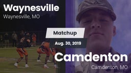 Matchup: Waynesville High Sch vs. Camdenton  2019