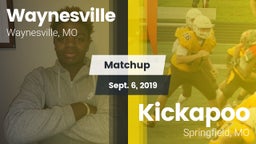 Matchup: Waynesville High Sch vs. Kickapoo  2019