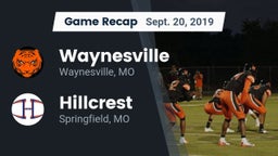 Recap: Waynesville  vs. Hillcrest  2019