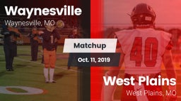 Matchup: Waynesville High Sch vs. West Plains  2019
