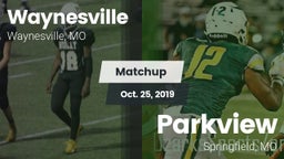 Matchup: Waynesville High Sch vs. Parkview  2019