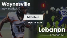 Matchup: Waynesville High Sch vs. Lebanon  2020