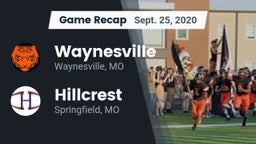 Recap: Waynesville  vs. Hillcrest  2020