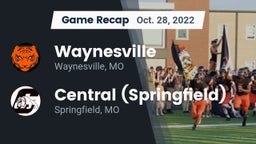 Recap: Waynesville  vs. Central  (Springfield) 2022