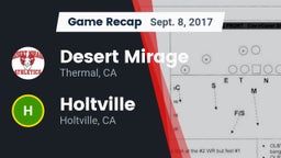 Recap: Desert Mirage  vs. Holtville  2017