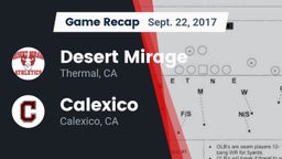 Recap: Desert Mirage  vs. Calexico  2017