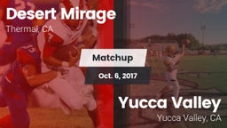Matchup: Desert Mirage High vs. Yucca Valley  2017