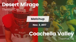 Matchup: Desert Mirage High vs. Coachella Valley  2017