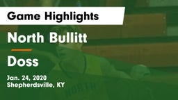 North Bullitt  vs Doss  Game Highlights - Jan. 24, 2020