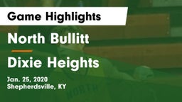 North Bullitt  vs Dixie Heights  Game Highlights - Jan. 25, 2020
