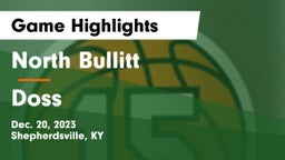 North Bullitt  vs Doss  Game Highlights - Dec. 20, 2023