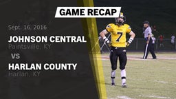 Recap: Johnson Central  vs. Harlan County  2016