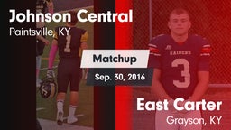 Matchup: Johnson Central vs. East Carter  2016