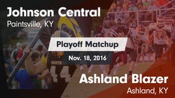 Matchup: Johnson Central vs. Ashland Blazer  2016