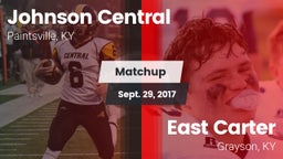 Matchup: Johnson Central vs. East Carter  2017