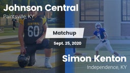 Matchup: Johnson Central vs. Simon Kenton  2020