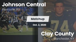Matchup: Johnson Central vs. Clay County  2020