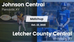 Matchup: Johnson Central vs. Letcher County Central  2020