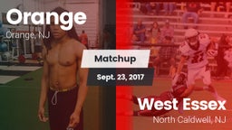 Matchup: Orange  vs. West Essex  2017