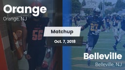 Matchup: Orange  vs. Belleville  2018